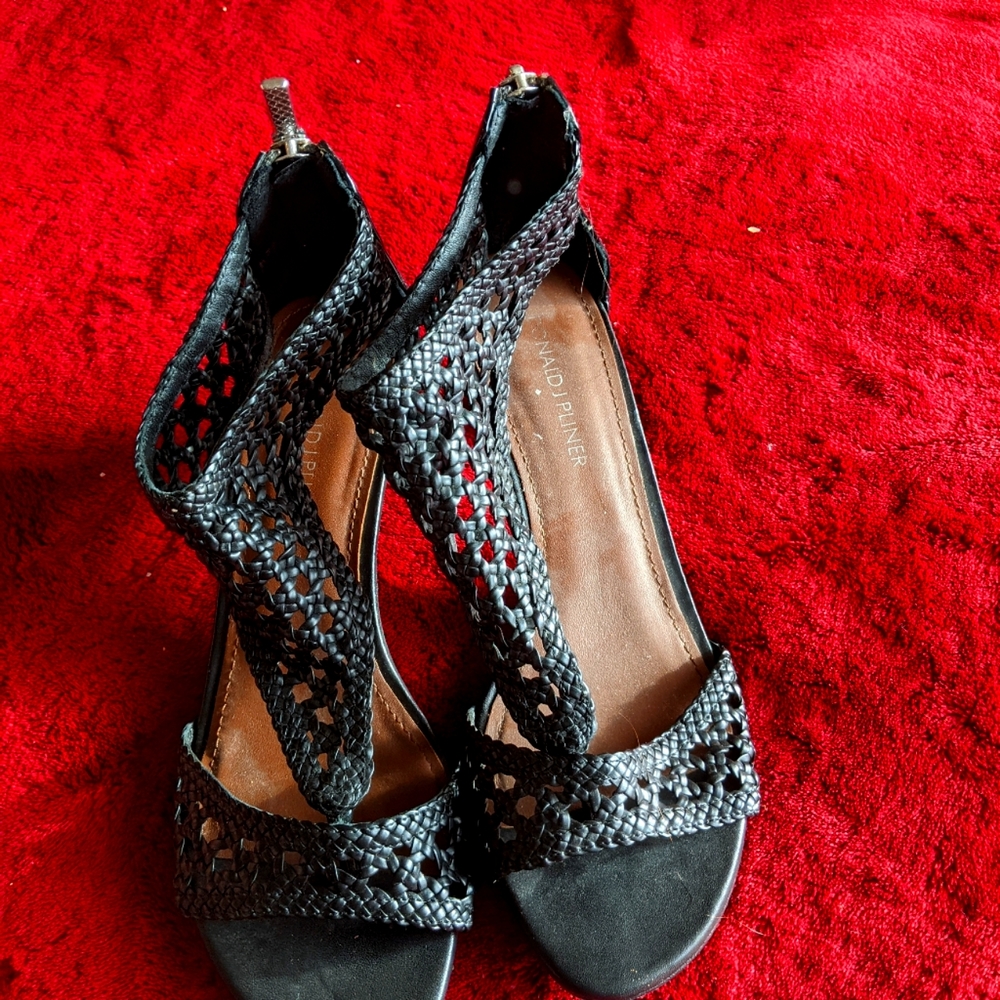 Donald J. Pliner Zip Back Sandals